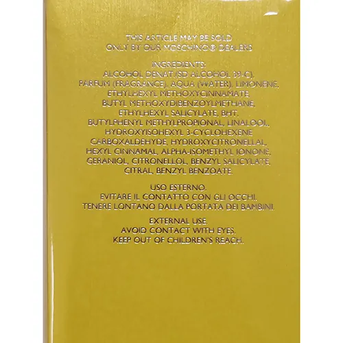 agua de toilette Moschino Híppy Fízz (foto 2)