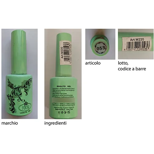 esmalte de uñas de gel Tertio Smalto gel