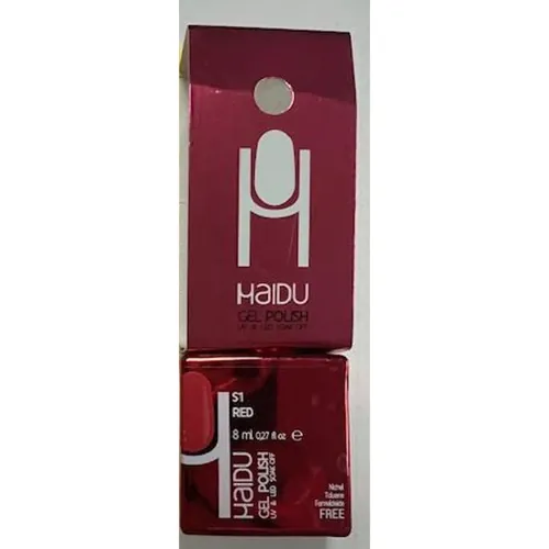 esmalte de uñas de gel Haidu s1 red