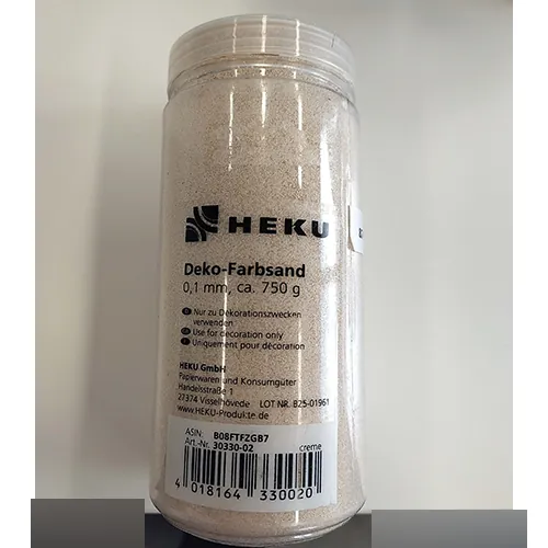 arena de decoración HEKU Gmbh papierwaren und konsumergüter