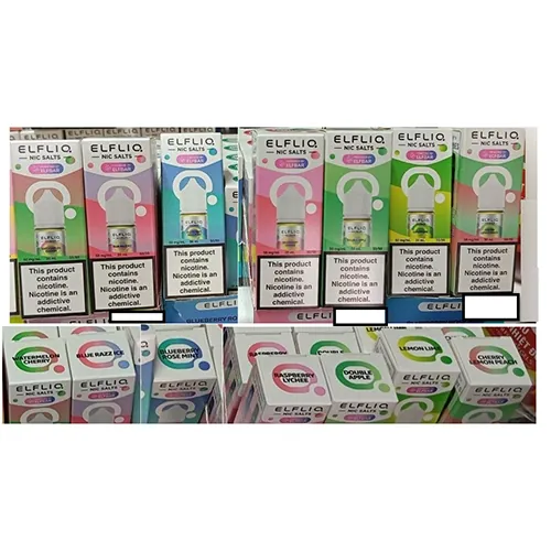 recarga para cigarrillos electrónicos Elfliq NIC Salts Power BY Elfbar