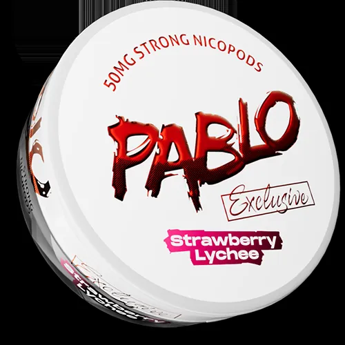 bolsa de nicotina Pablo Strawberry Lychee