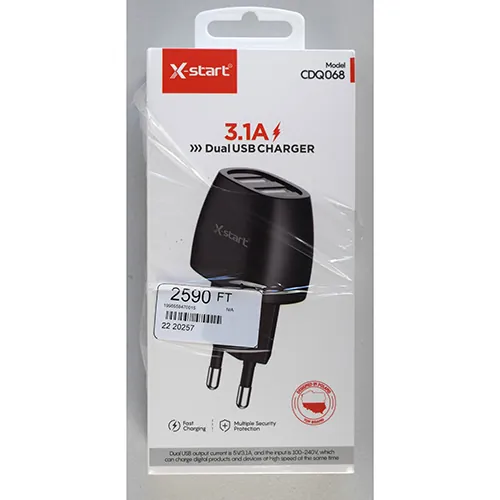 cargador USB X-start Dual USB Charger (foto 3)