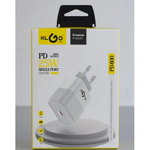 cargador USB KLGO PD 25W Single Port Adapter (foto 3)