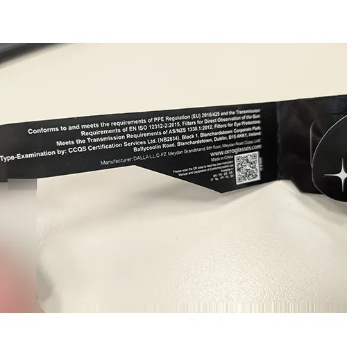 gafas de eclipse solar ORRO (foto 3)