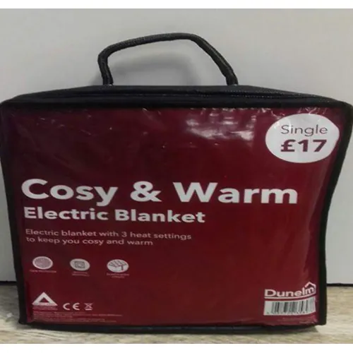 manta eléctrica Dunelm Cosy & Warm Electric Blanket