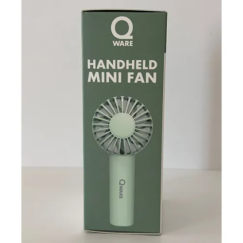 mini ventilador portátil Qware Handheld mini fan (foto 2)