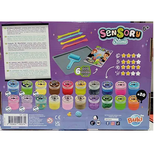 baba de juguete BUKI Sensory slime