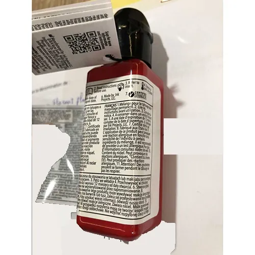 tinta de tatuaje Kuro Sumi Tattoo Ink Imperial Crusader Red (foto 3)