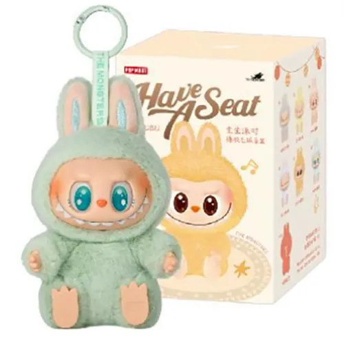 juguete suave Pop Mart (COUNTERFEIT) Have A Seat Labubu (foto 2)