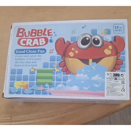 juguete productor de burbujas Bubble Crab (foto 2)