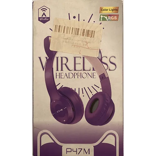 auriculares inalámbricos Cat ear wireless headphone P47M (foto 3)