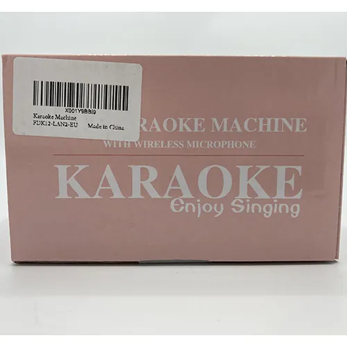 máquina de karaoke Fede Mini karaoke machine (foto 3)