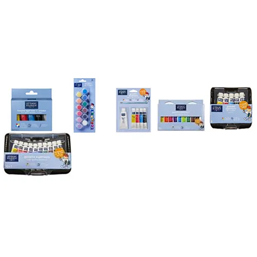 conjunto de pintura Lefranc Bourgeois Water-Based Paint Sets