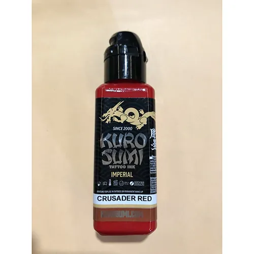 tinta de tatuaje Kuro Sumi Tattoo Ink Imperial Crusader Red