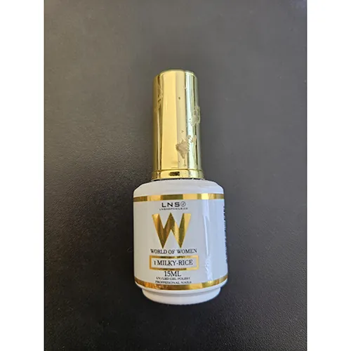 esmalte de uñas de gel LNS W World OF Women 1 Milky-Rice