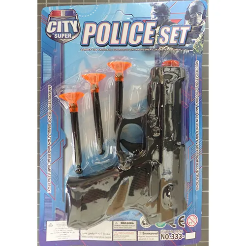 juego de pistolas de juguete City Super Police Set