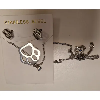 conjunto de joyería