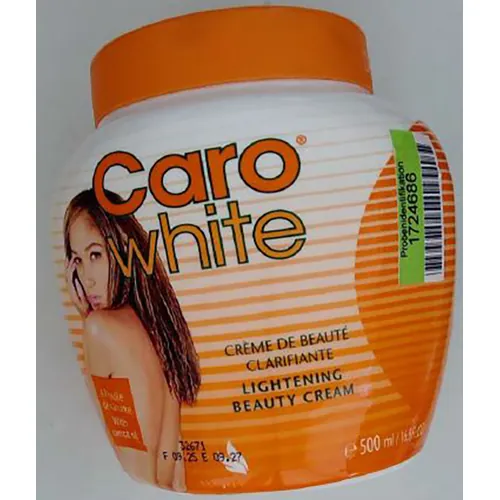 producto para aclarar la piel Caro White Lightening Beauty Cream