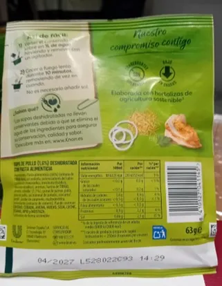 sopa deshidratada Knorr (foto 2)