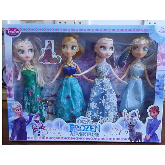 juego de muñecas de plástico olaf's FROZEN adventure