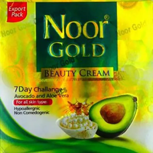 crema para aclarar la piel Noor Gold