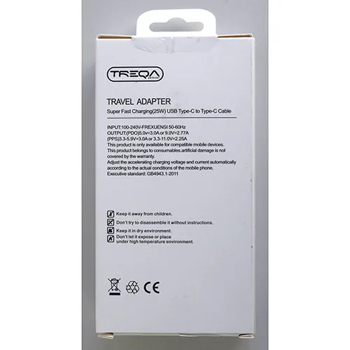 cargador USB TREQA 25W PD Adapter (foto 2)