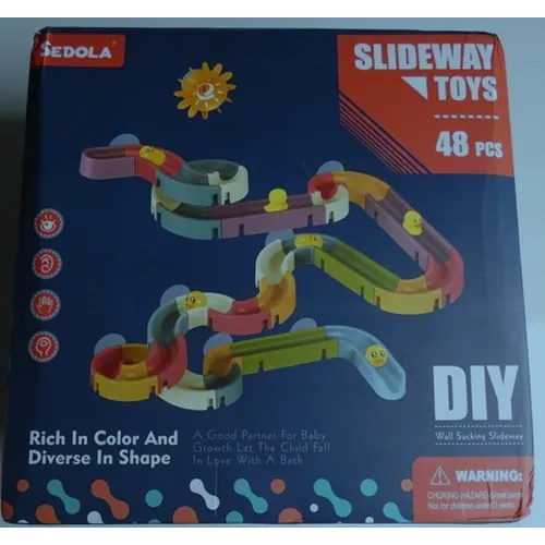 juguete de baño Sedola Slidewaytoys 48 pcs