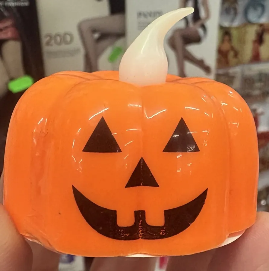 lámpara de calabaza naranja Fiestas Guirca SL