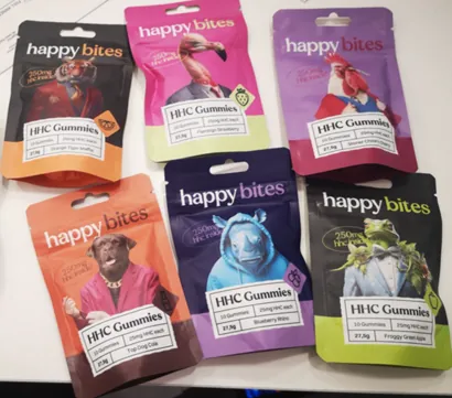 productos de confitería Happy bites