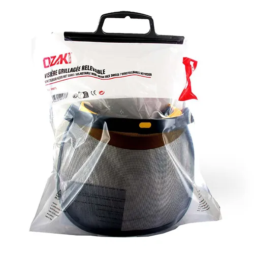 visera de protección OZAKI Visière grillagée relevable