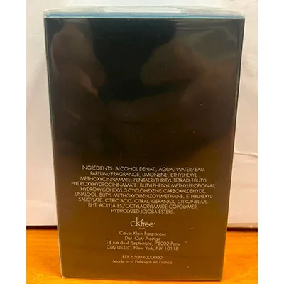 agua de toilette Calvin Klein CKFree (foto 2)