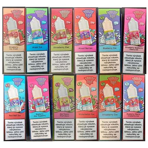 cartucho de cigarrillo electrónico SOLO BAR NIC SALTS