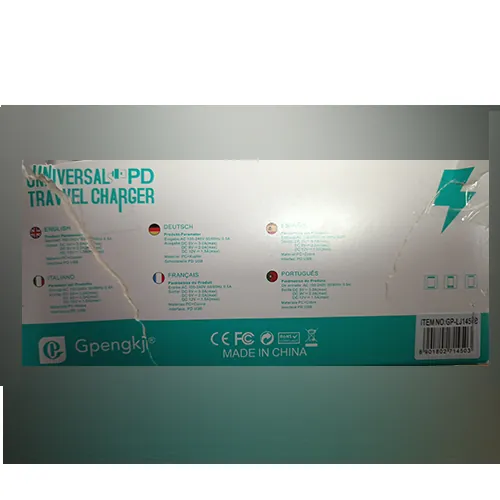 cargador USB Gpengkj UNIVERSAL PD TRAVEL CHARGER (foto 3)