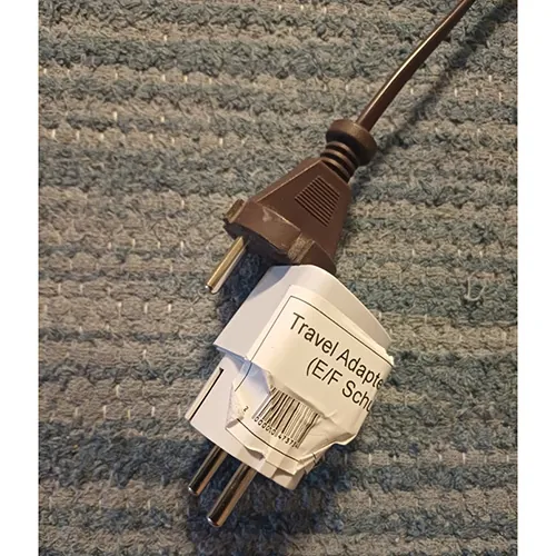 adaptador de viaje Travel Adapter for EU