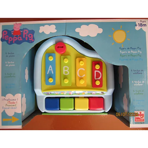 juguete musical Peppa Pig Piano-Xylophone