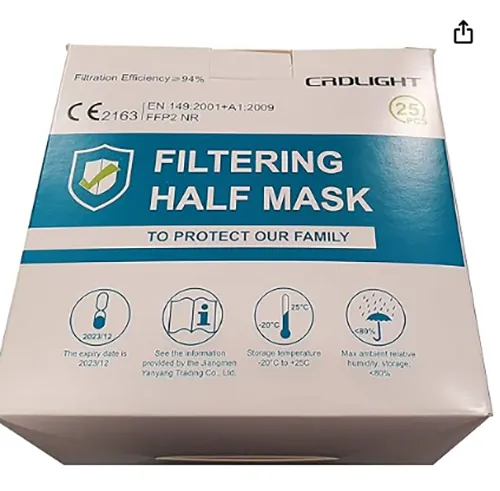 máscara de filtro de partículas CRD Light Filtering Half Mask